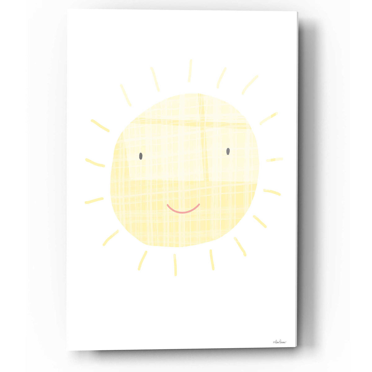 Epic Art 'Happy Sun' by Lisa Larson, Acrylic Glass Wall Art