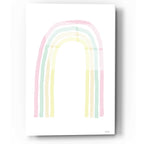 Epic Art 'Rainbow' by Lisa Larson, Acrylic Glass Wall Art