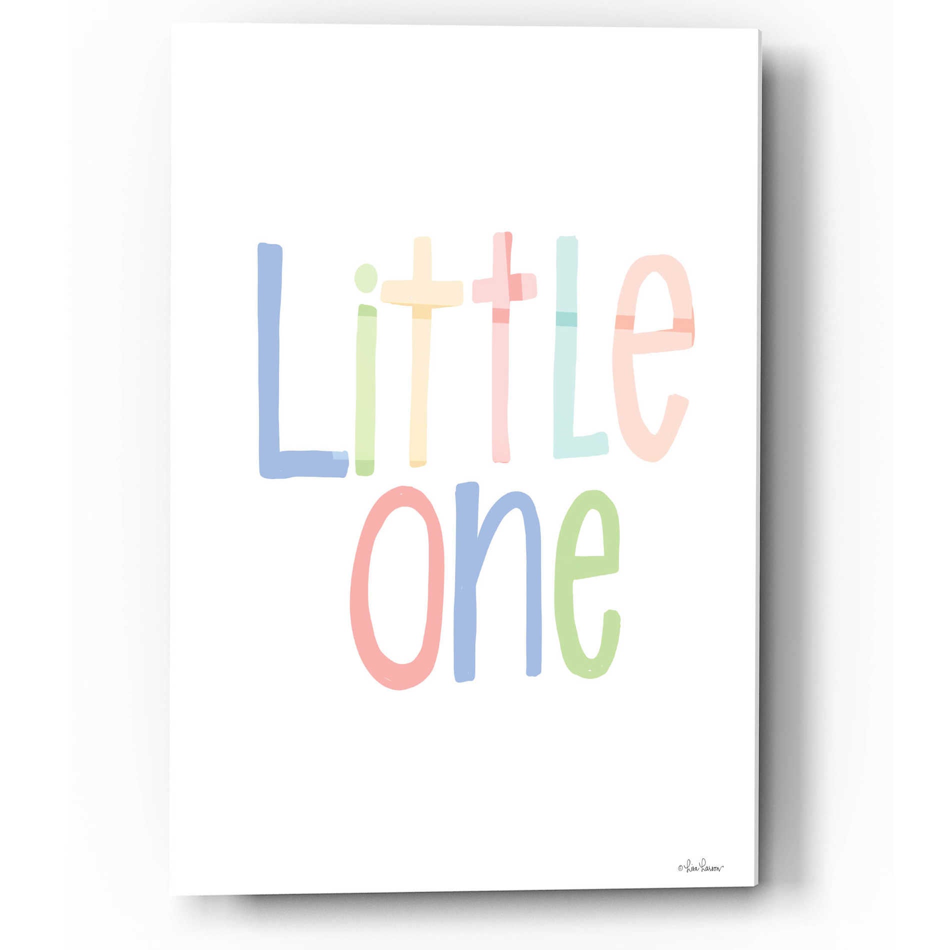 Epic Art 'Little One' by Lisa Larson, Acrylic Glass Wall Art,12x16