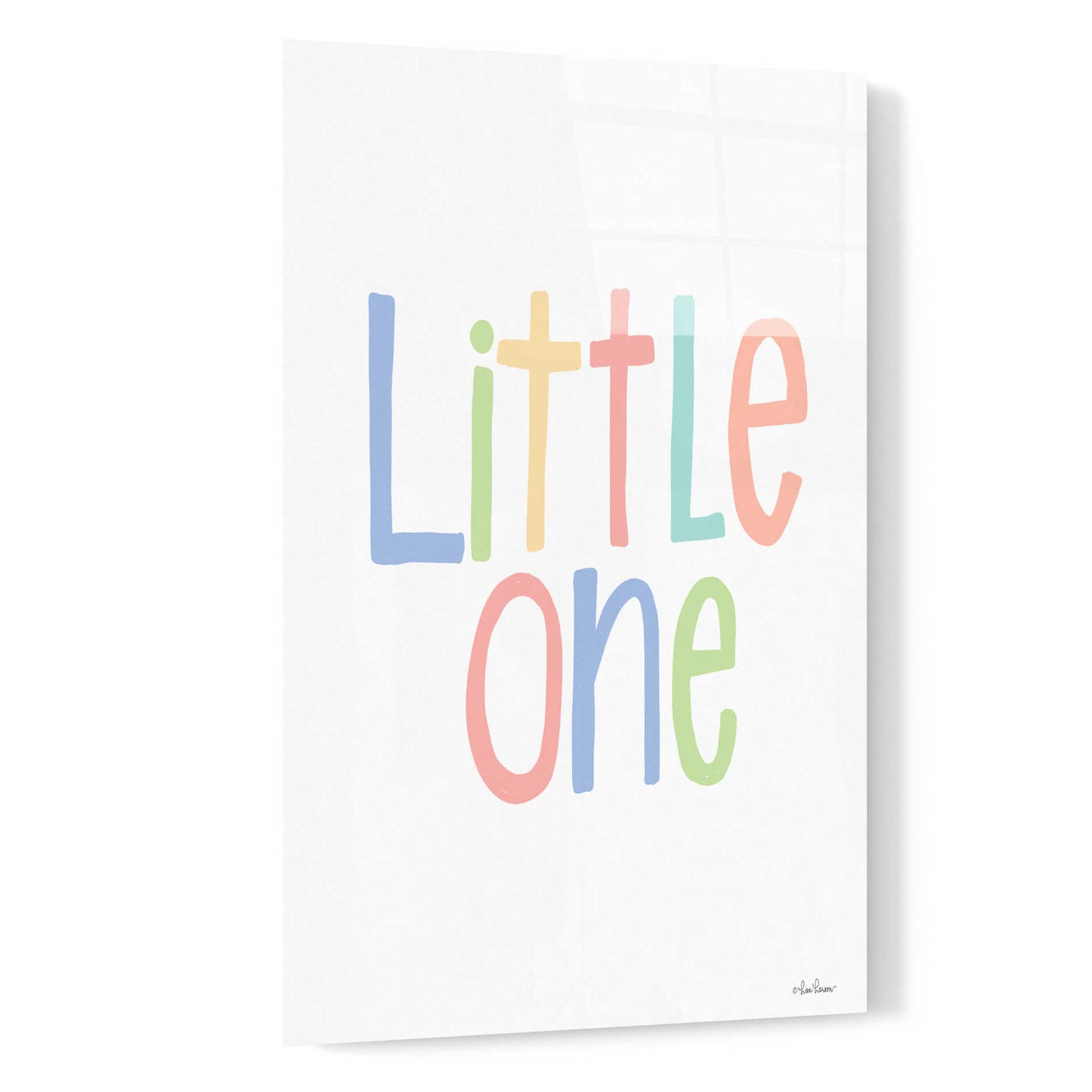 Epic Art 'Little One' by Lisa Larson, Acrylic Glass Wall Art,16x24
