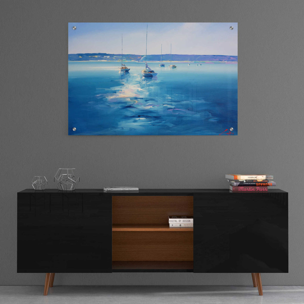 Epic Art 'Mornington Morning' by Craig Trewin Penny, Acrylic Glass Wall Art,36x24
