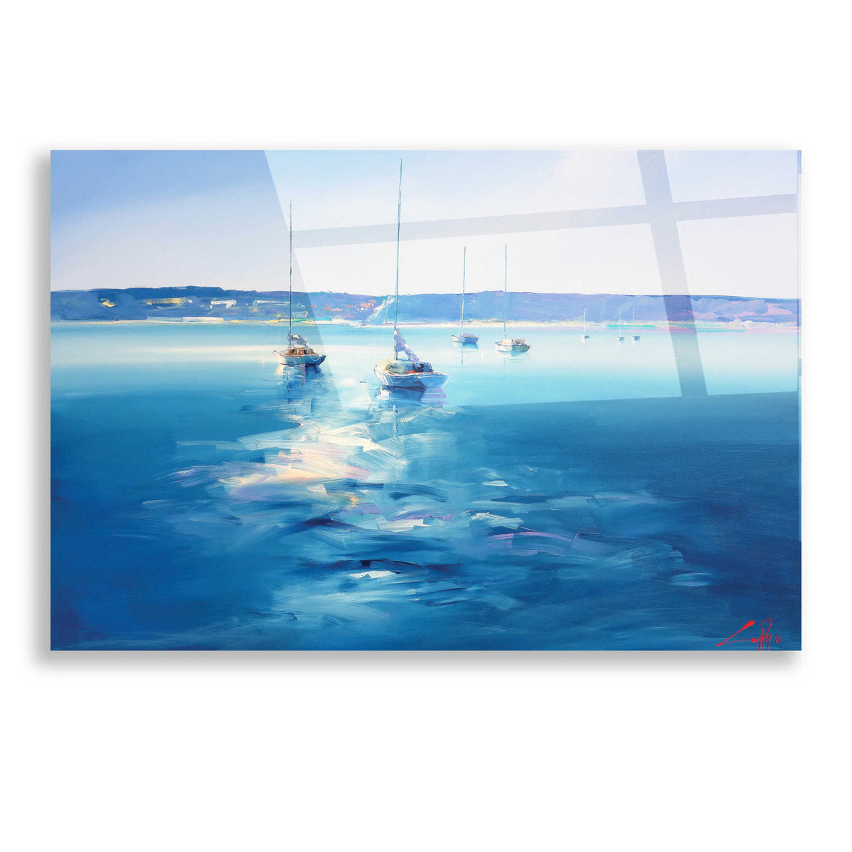 Epic Art 'Mornington Morning' by Craig Trewin Penny, Acrylic Glass Wall Art