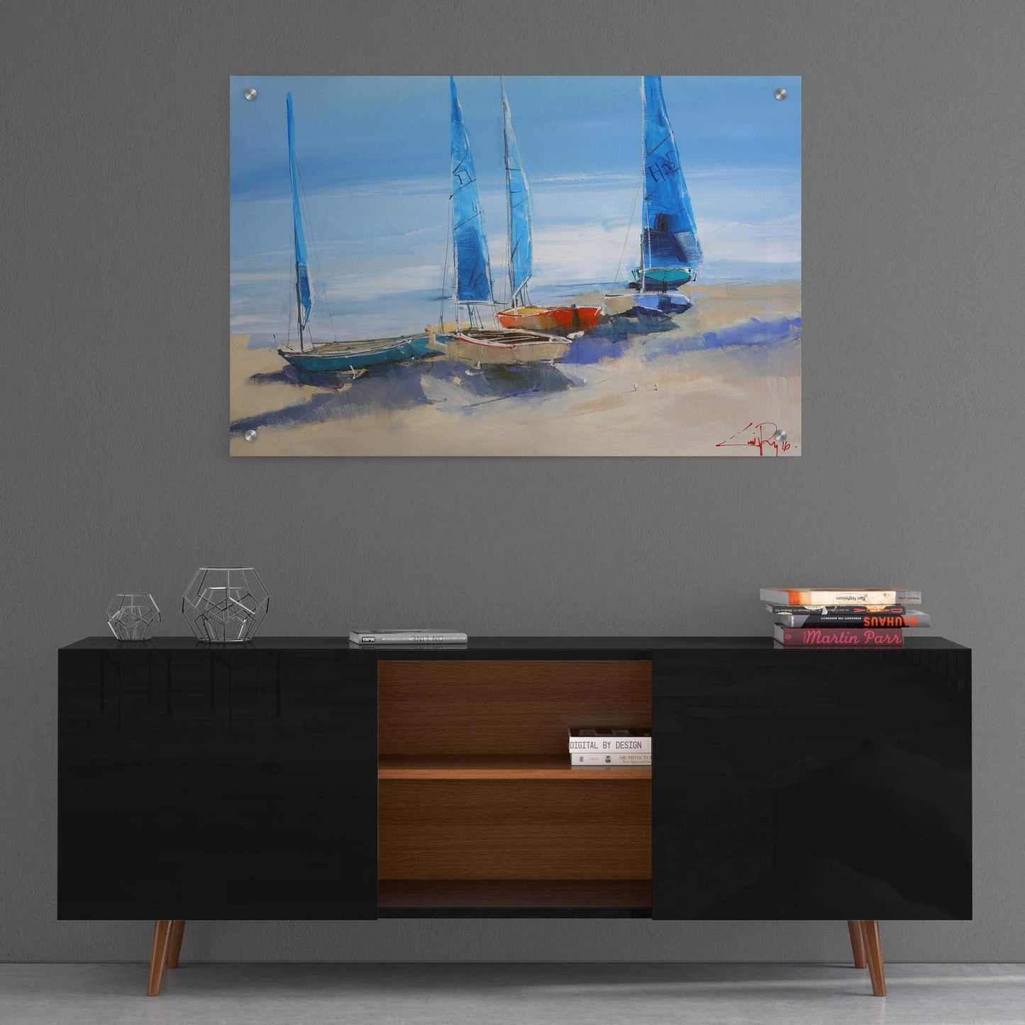 Epic Art 'Before The Sail' by Craig Trewin Penny, Acrylic Glass Wall Art,36x24