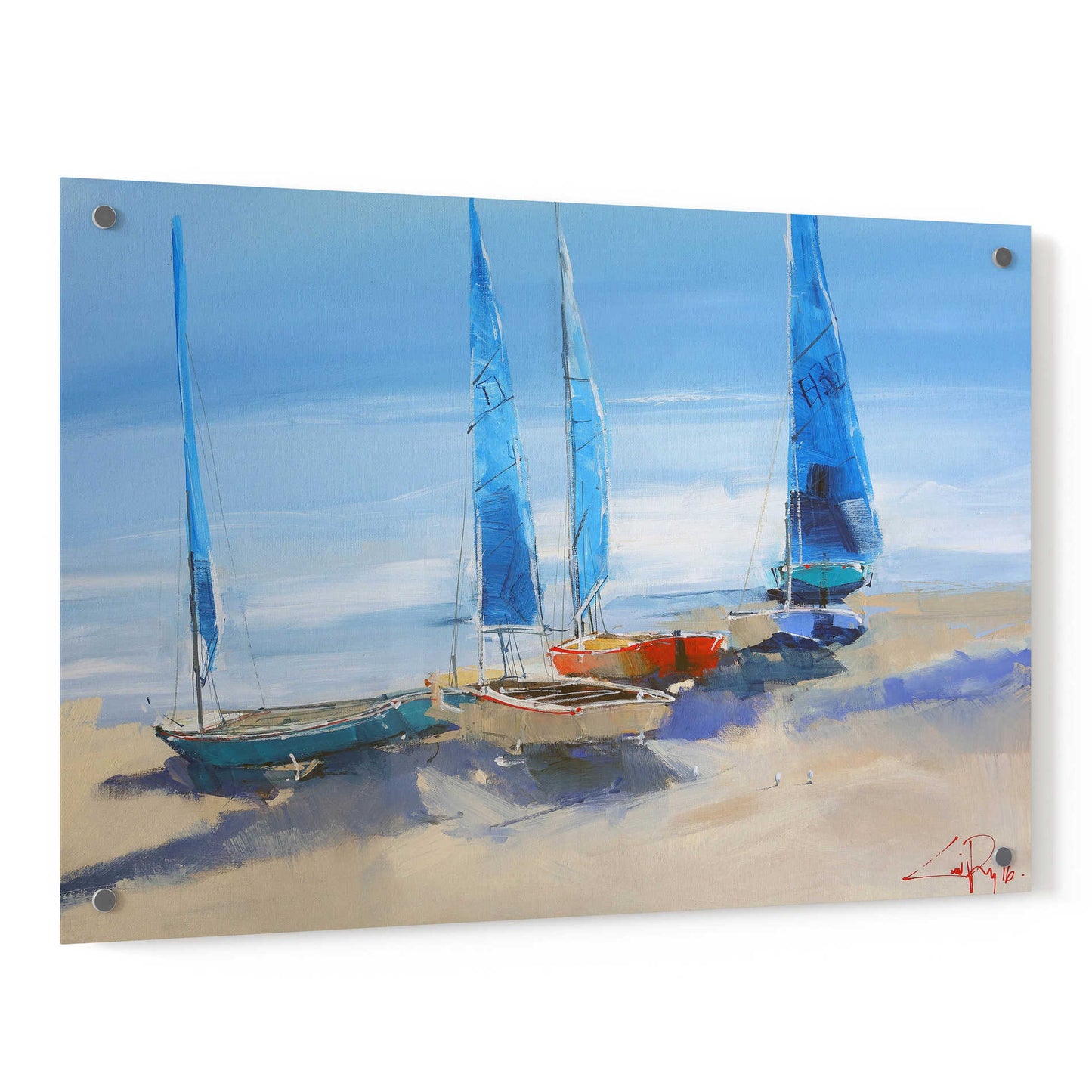 Epic Art 'Before The Sail' by Craig Trewin Penny, Acrylic Glass Wall Art,36x24