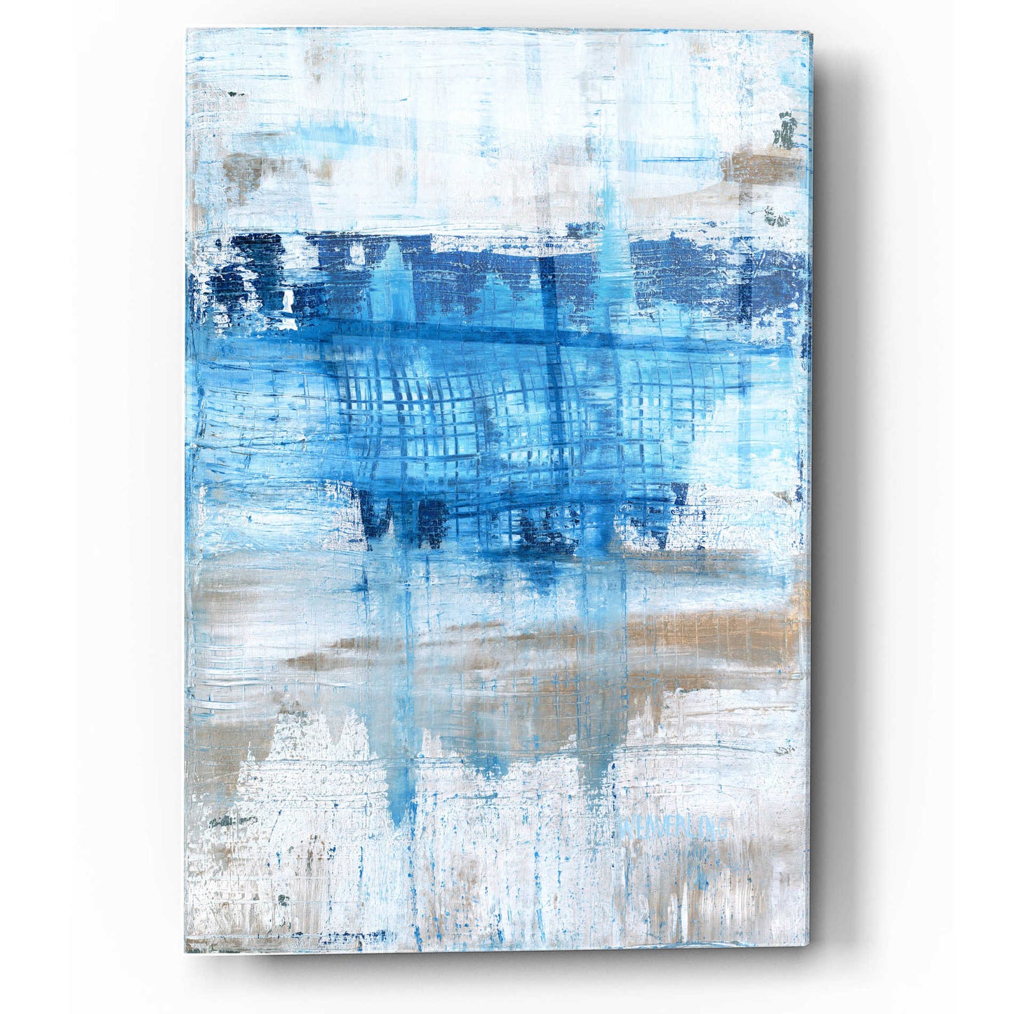 Epic Art 'Splash' by Julie Weaverling, Acrylic Glass Wall Art,12x16