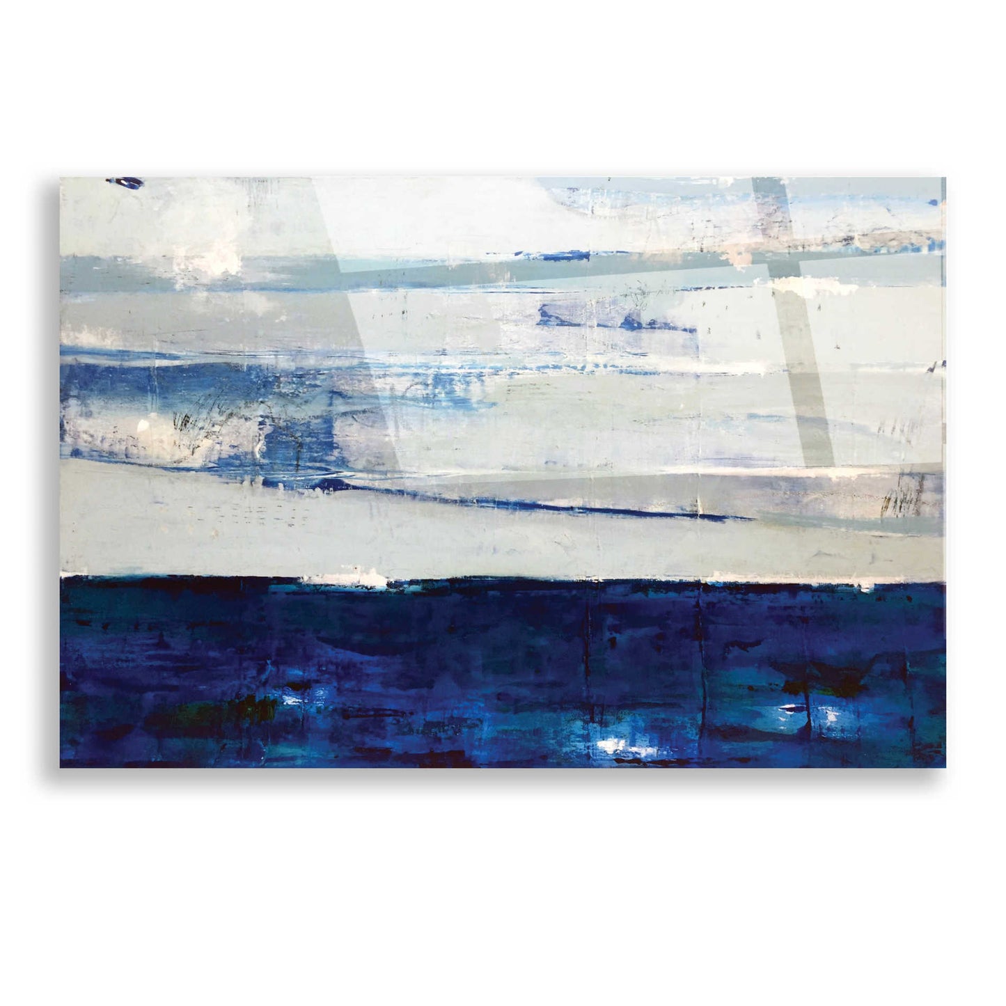 Epic Art 'I Always Return to the Sea' by Julie Weaverling, Acrylic Glass Wall Art,16x12