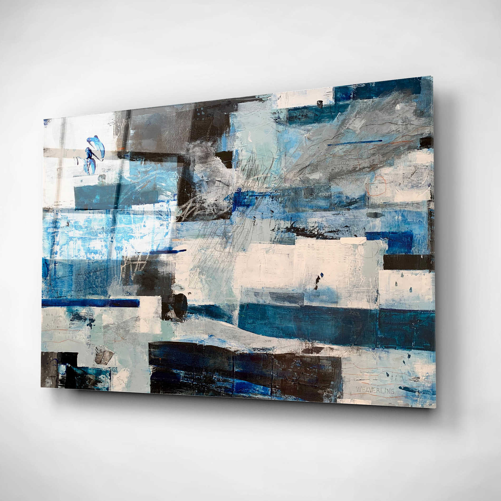 Epic Art 'Becoming' by Julie Weaverling, Acrylic Glass Wall Art,16x12