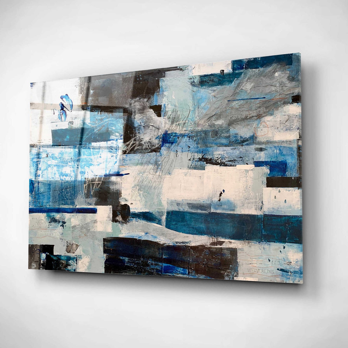 Epic Art 'Becoming' by Julie Weaverling, Acrylic Glass Wall Art,24x16