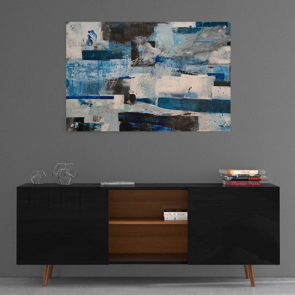 Epic Art 'Becoming' by Julie Weaverling, Acrylic Glass Wall Art,36x24