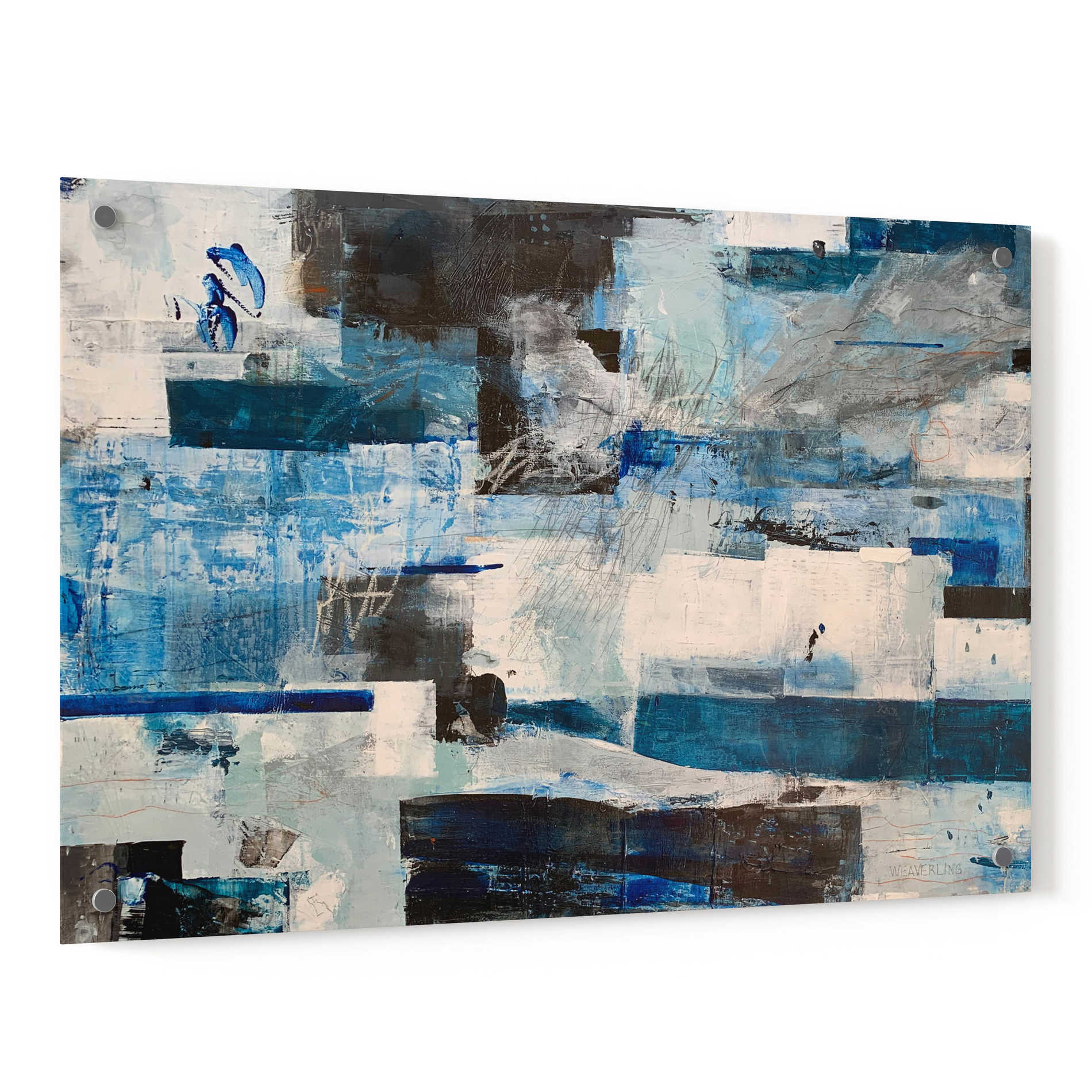 Epic Art 'Becoming' by Julie Weaverling, Acrylic Glass Wall Art,36x24