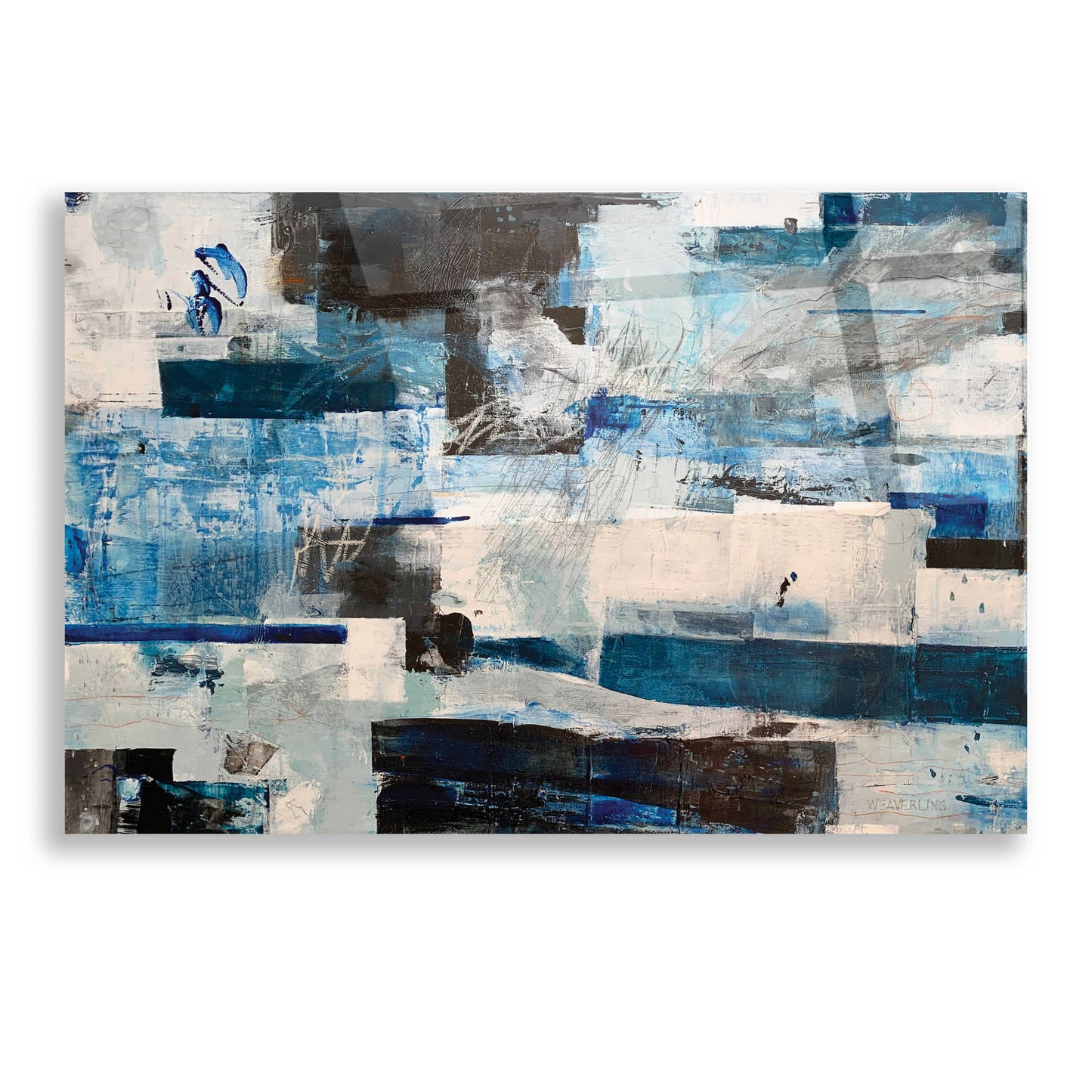 Epic Art 'Becoming' by Julie Weaverling, Acrylic Glass Wall Art