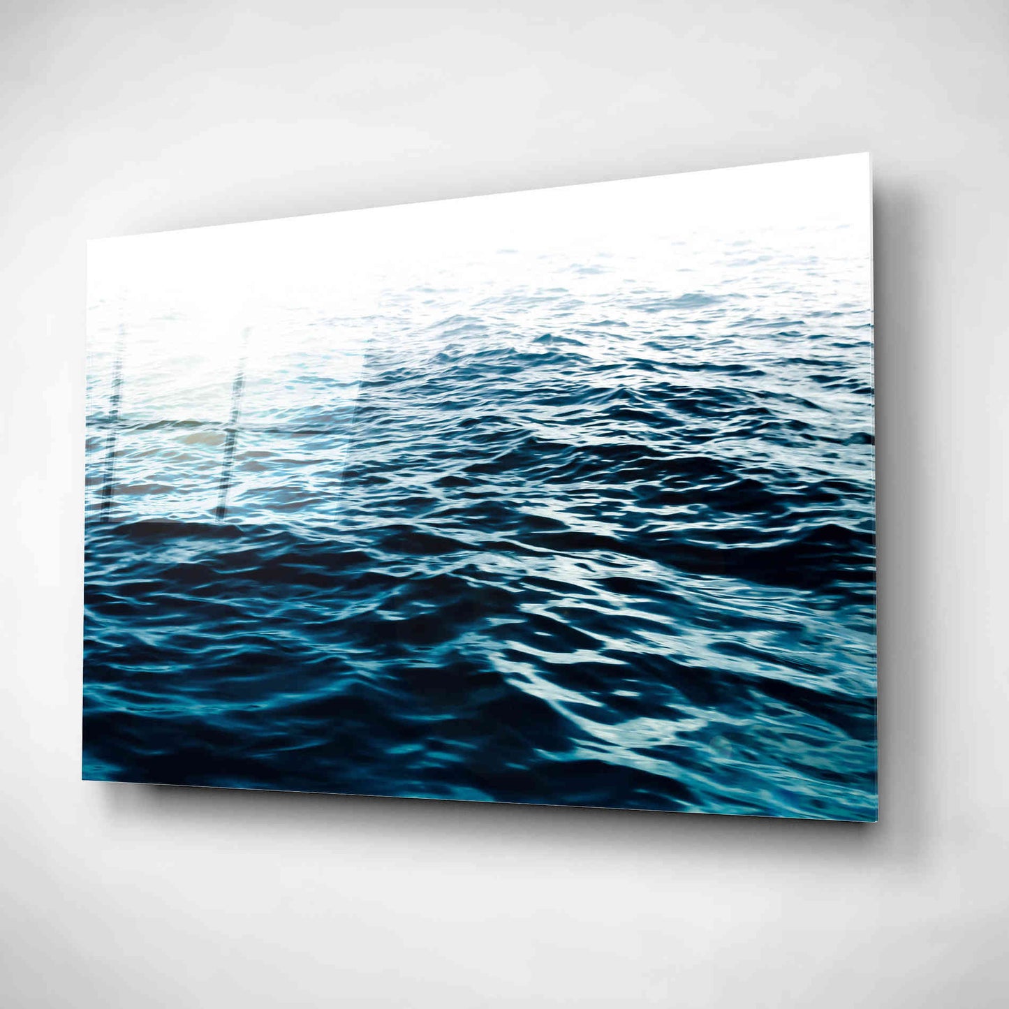 Epic Art 'Blue Sea' by Nicklas Gustafsson Acrylic Glass Wall Art,24x16