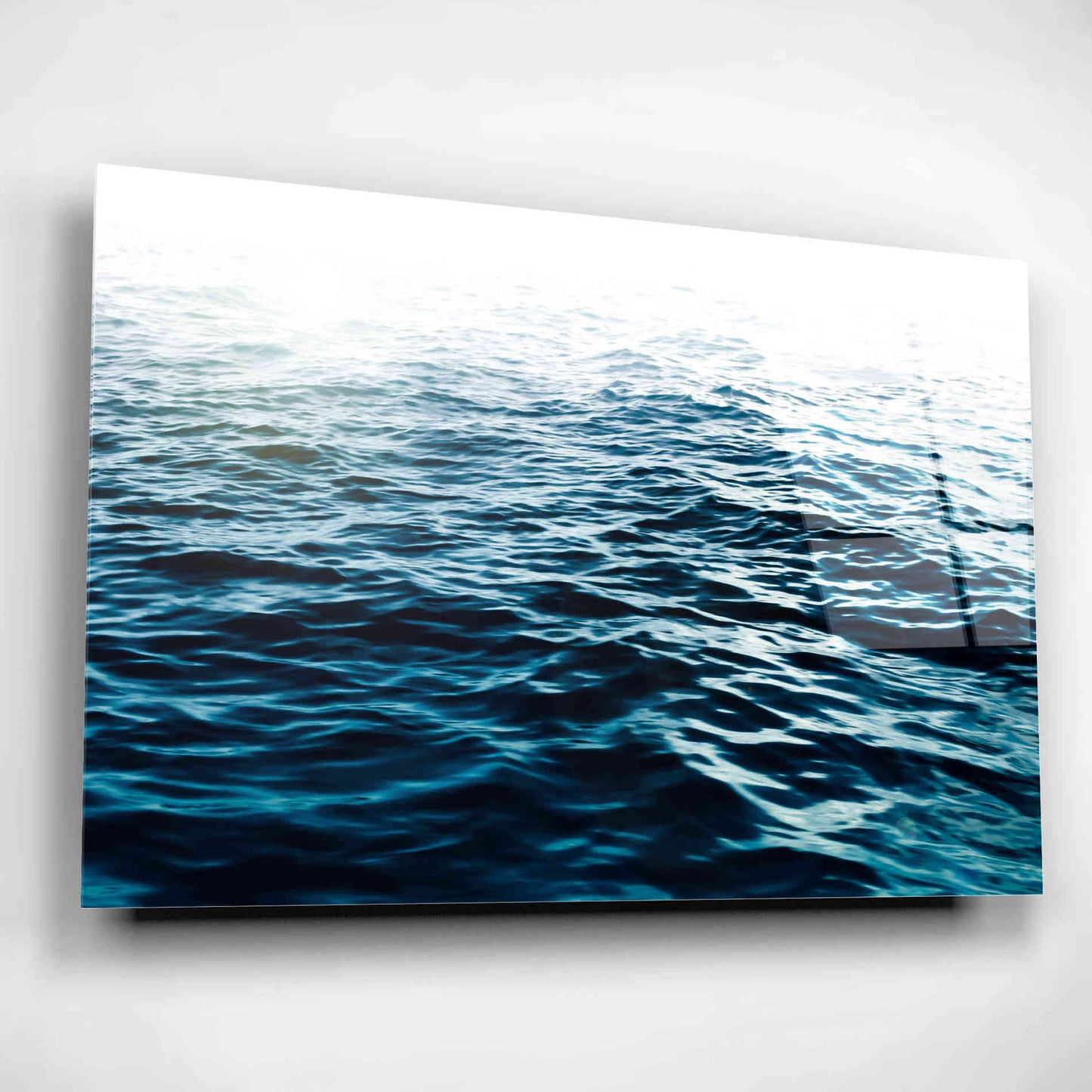 Epic Art 'Blue Sea' by Nicklas Gustafsson Acrylic Glass Wall Art,24x16