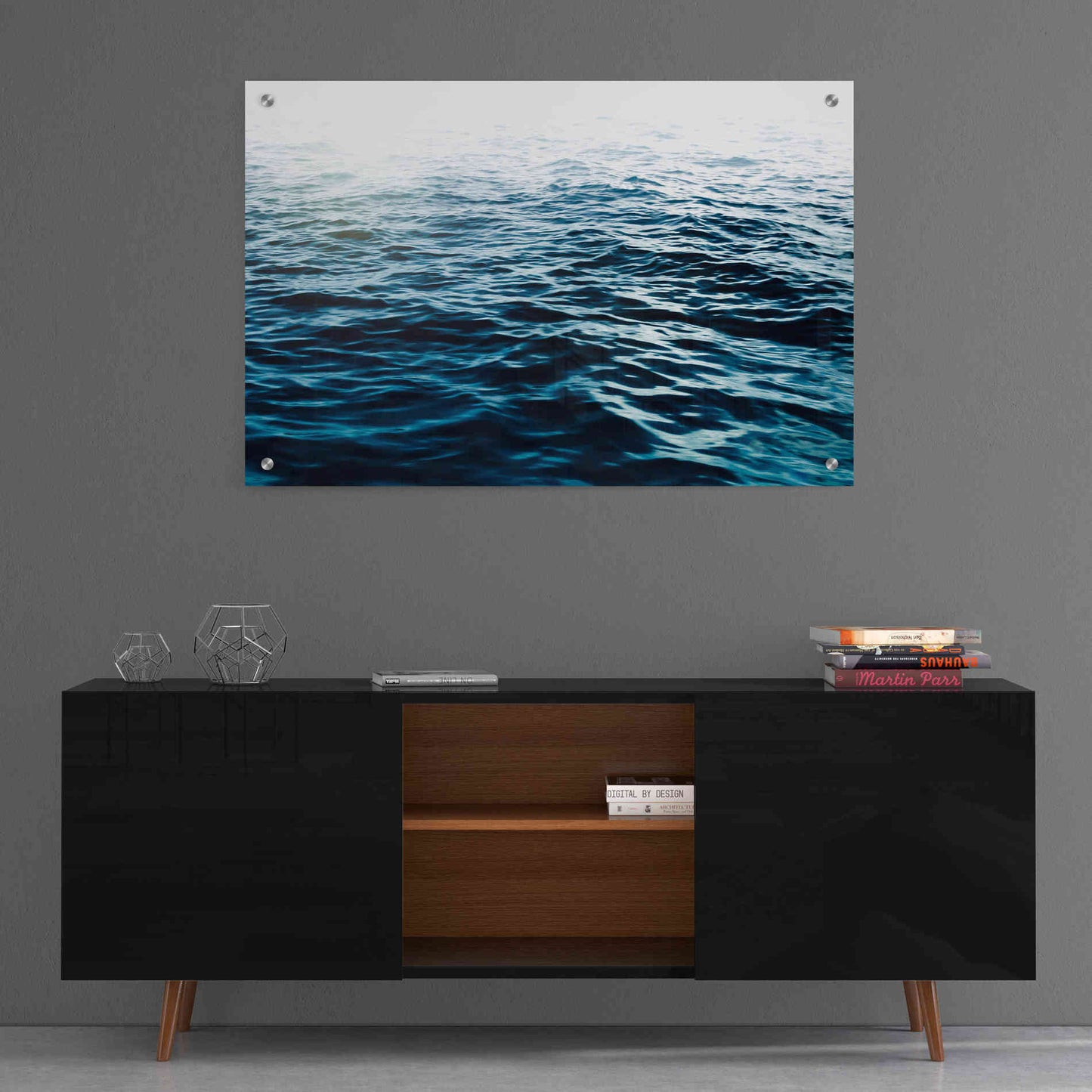 Epic Art 'Blue Sea' by Nicklas Gustafsson Acrylic Glass Wall Art,36x24