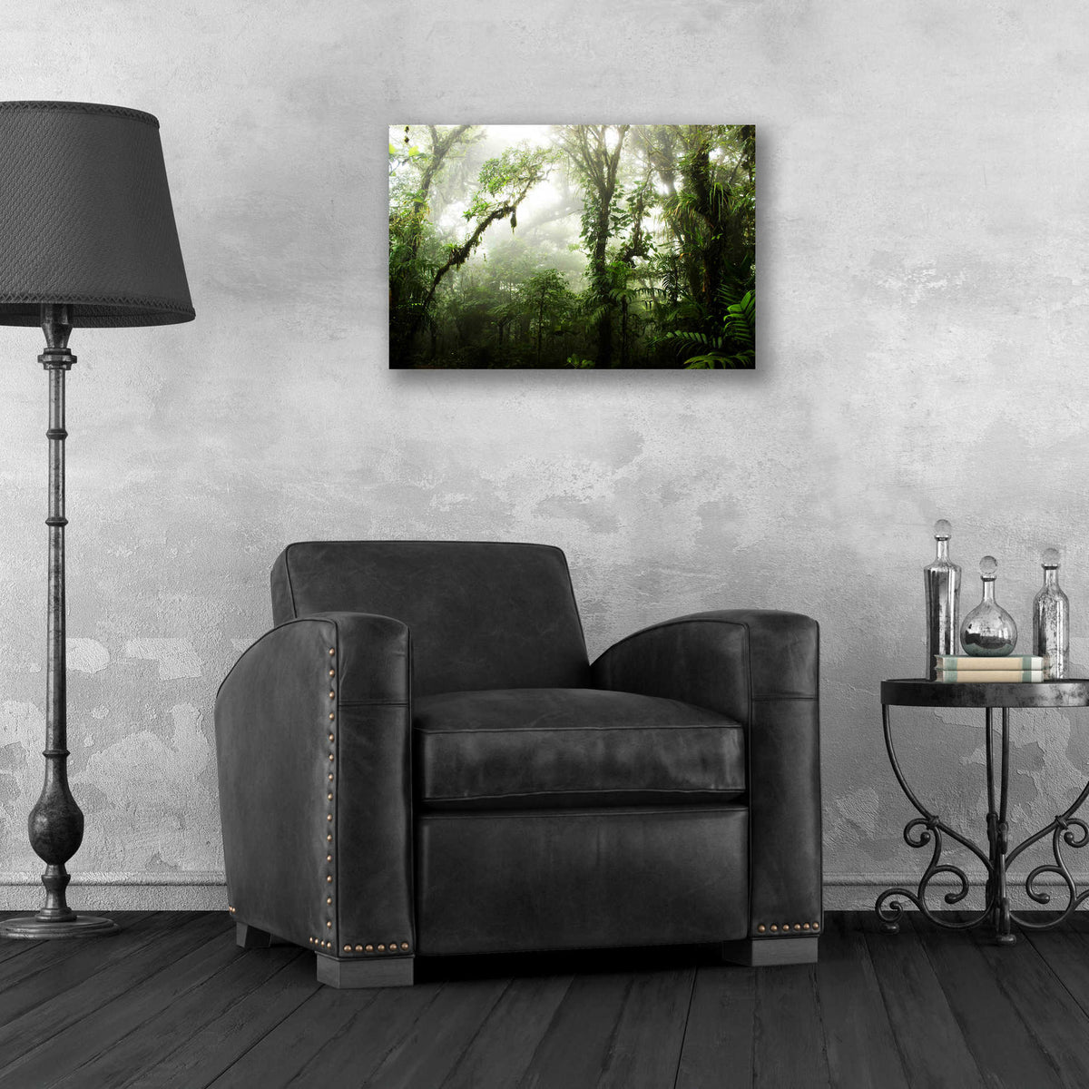 Epic Art 'Cloud Forest' by Nicklas Gustafsson Acrylic Glass Wall Art,24x16