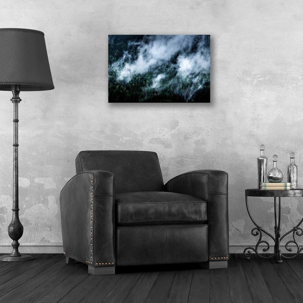 Epic Art 'Foggy Mornings In The Mountains' by Nicklas Gustafsson Acrylic Glass Wall Art,24x16