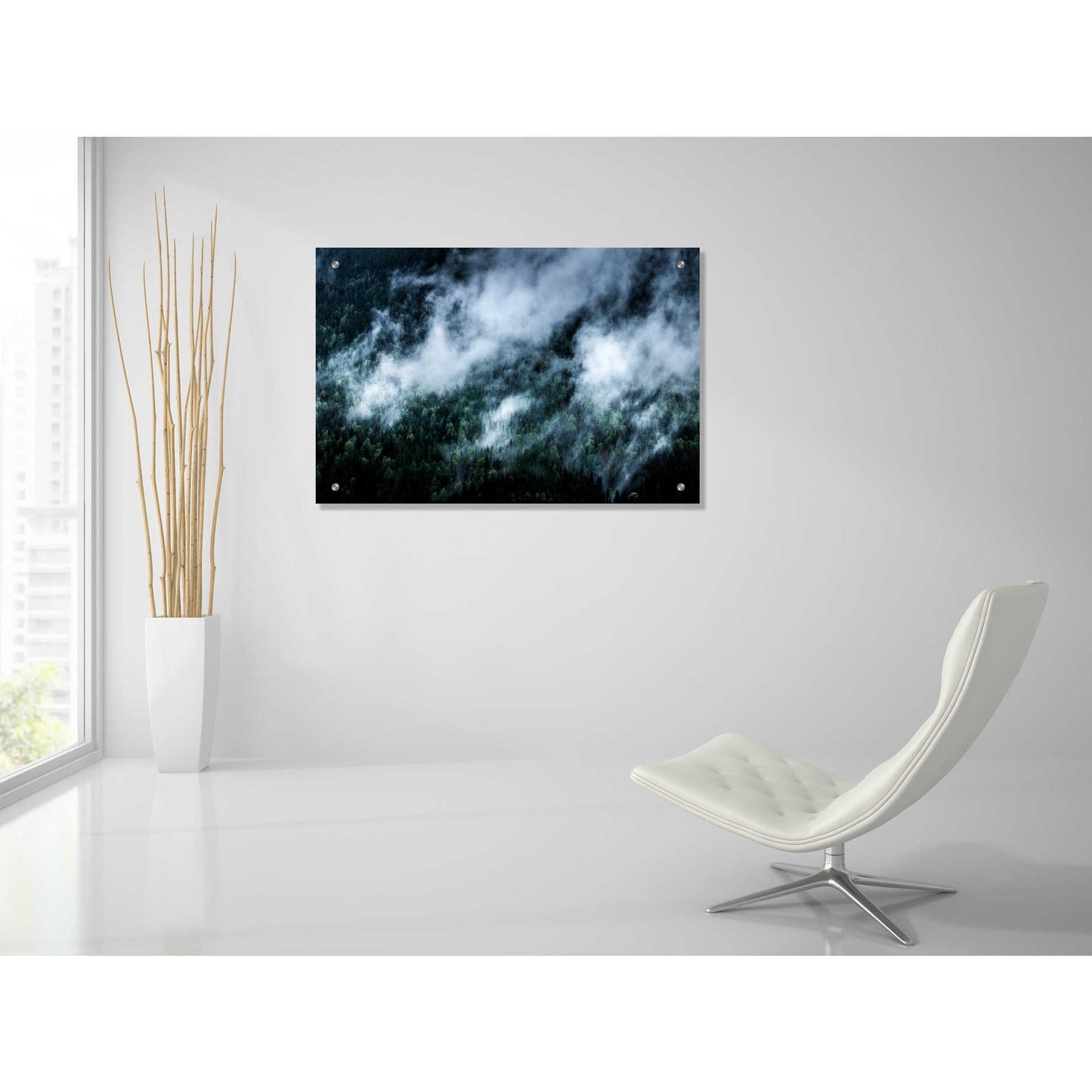 Epic Art 'Foggy Mornings In The Mountains' by Nicklas Gustafsson Acrylic Glass Wall Art,36x24