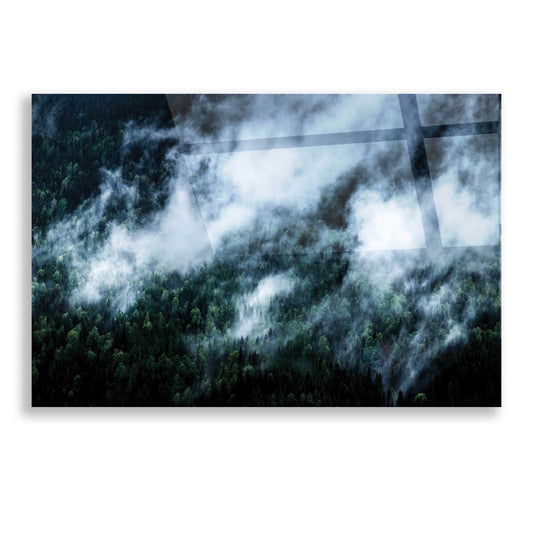 Epic Art 'Foggy Mornings In The Mountains' by Nicklas Gustafsson Acrylic Glass Wall Art