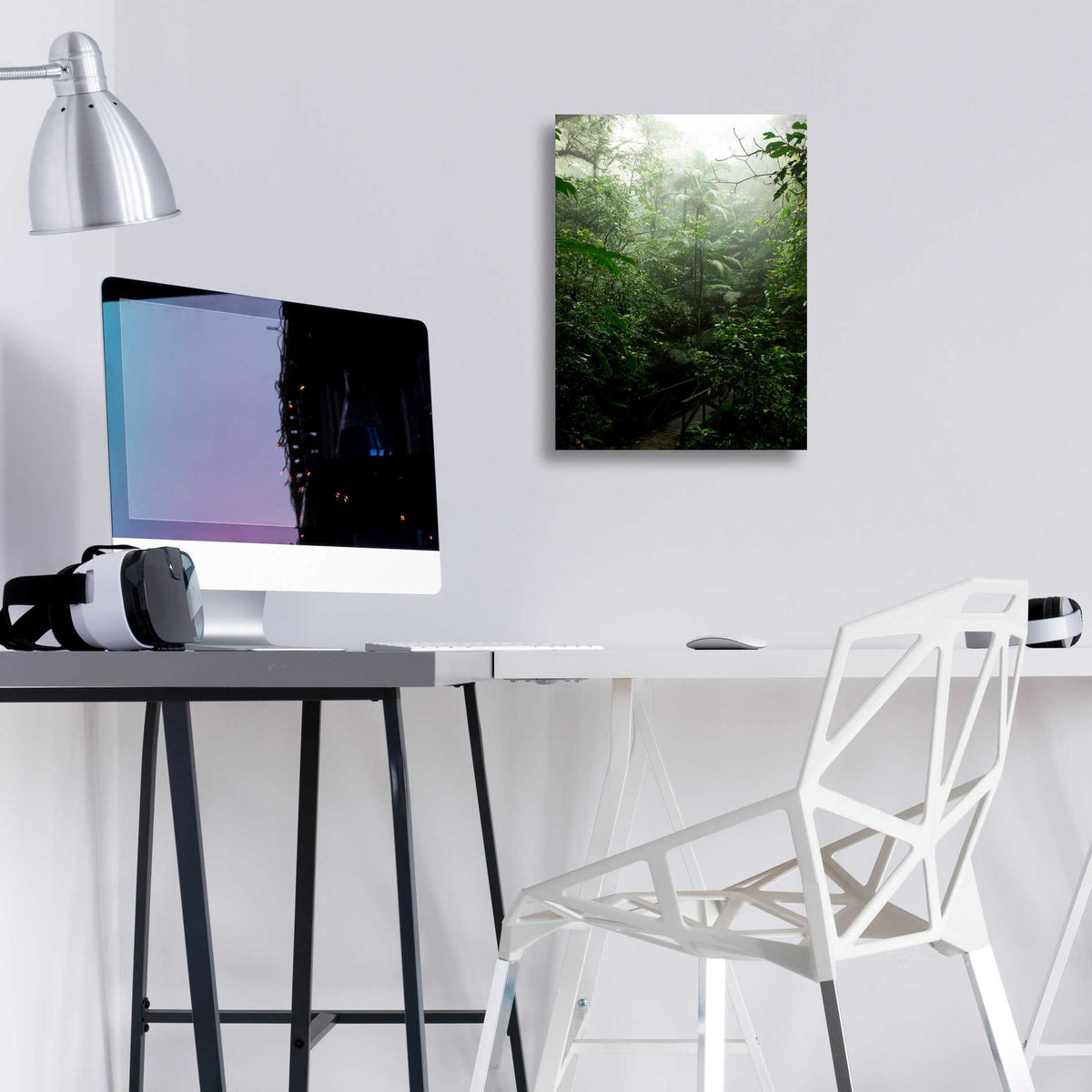Epic Art 'Into The Cloud Forest' by Nicklas Gustafsson Acrylic Glass Wall Art,12x16