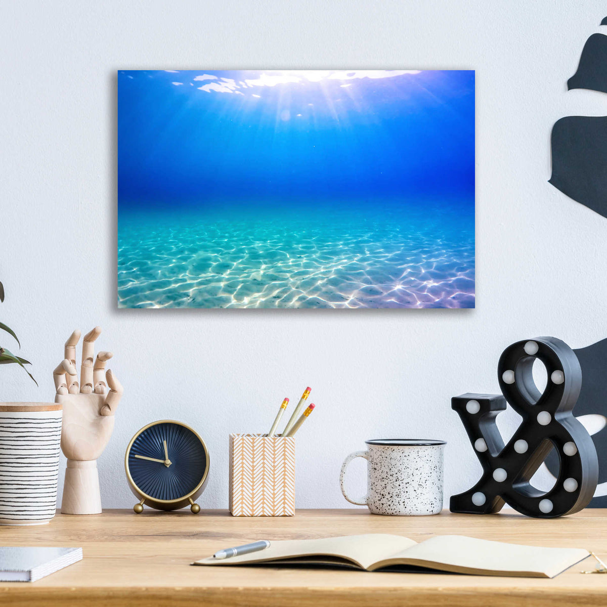 Epic Art 'One Deep Breath' by Nicklas Gustafsson Acrylic Glass Wall Art,16x12