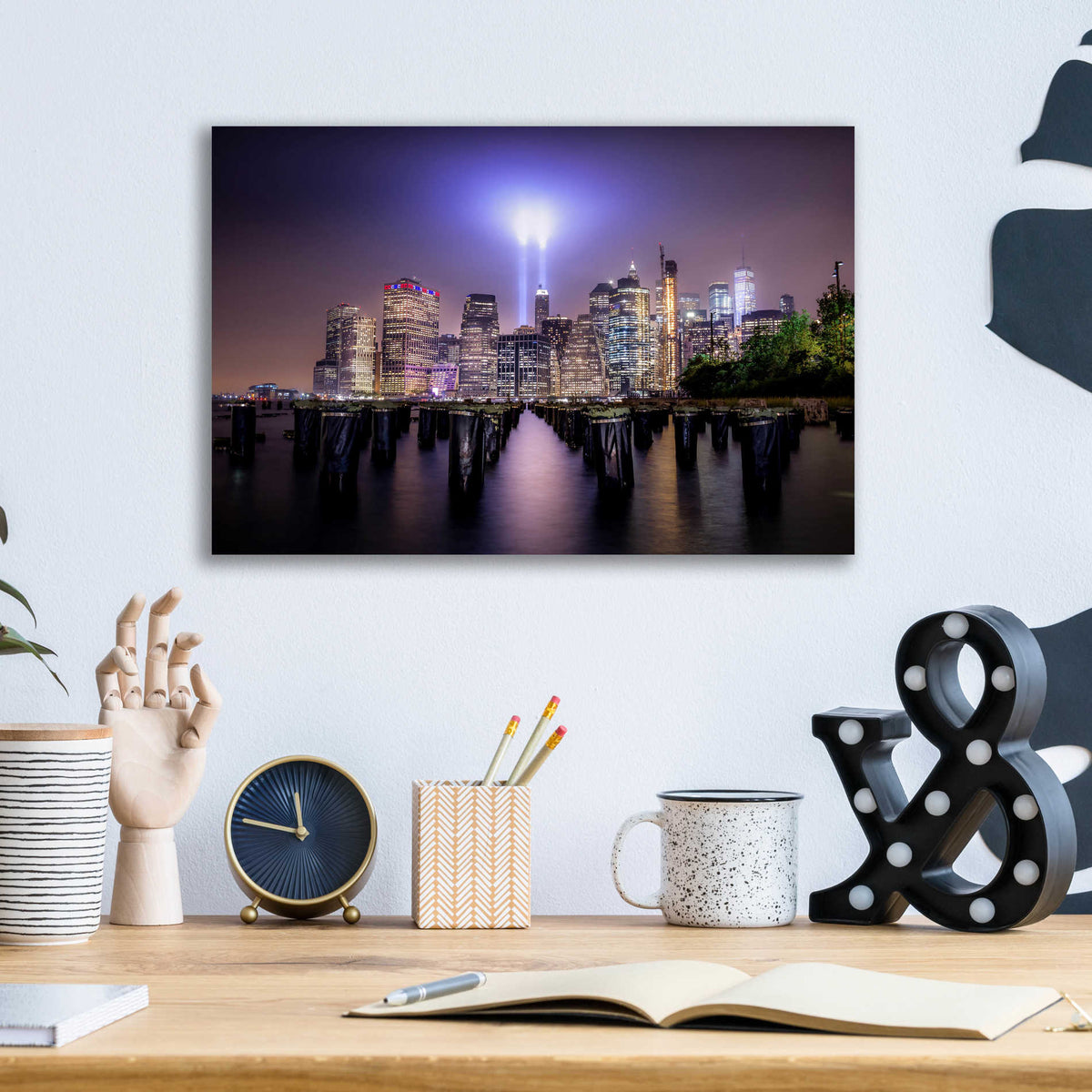 Epic Art 'Spirit Of New York Ii' by Nicklas Gustafsson Acrylic Glass Wall Art,16x12