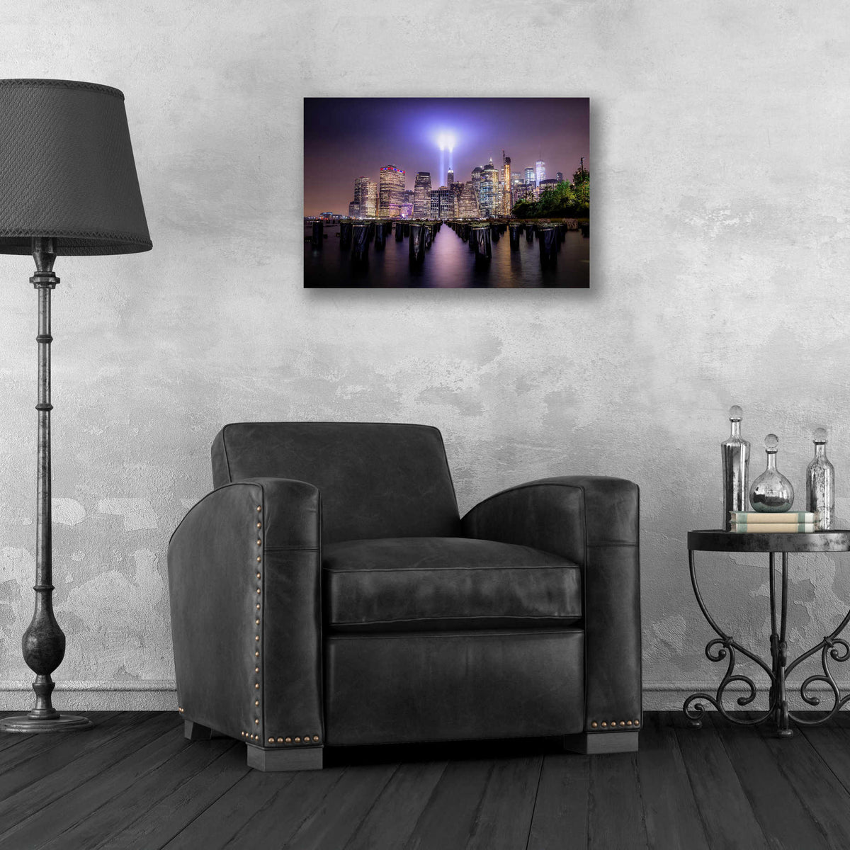 Epic Art 'Spirit Of New York Ii' by Nicklas Gustafsson Acrylic Glass Wall Art,24x16