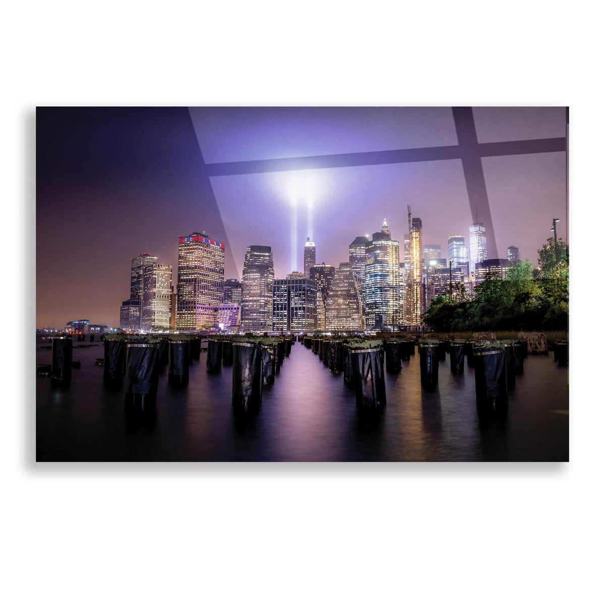 Epic Art 'Spirit Of New York Ii' by Nicklas Gustafsson Acrylic Glass Wall Art