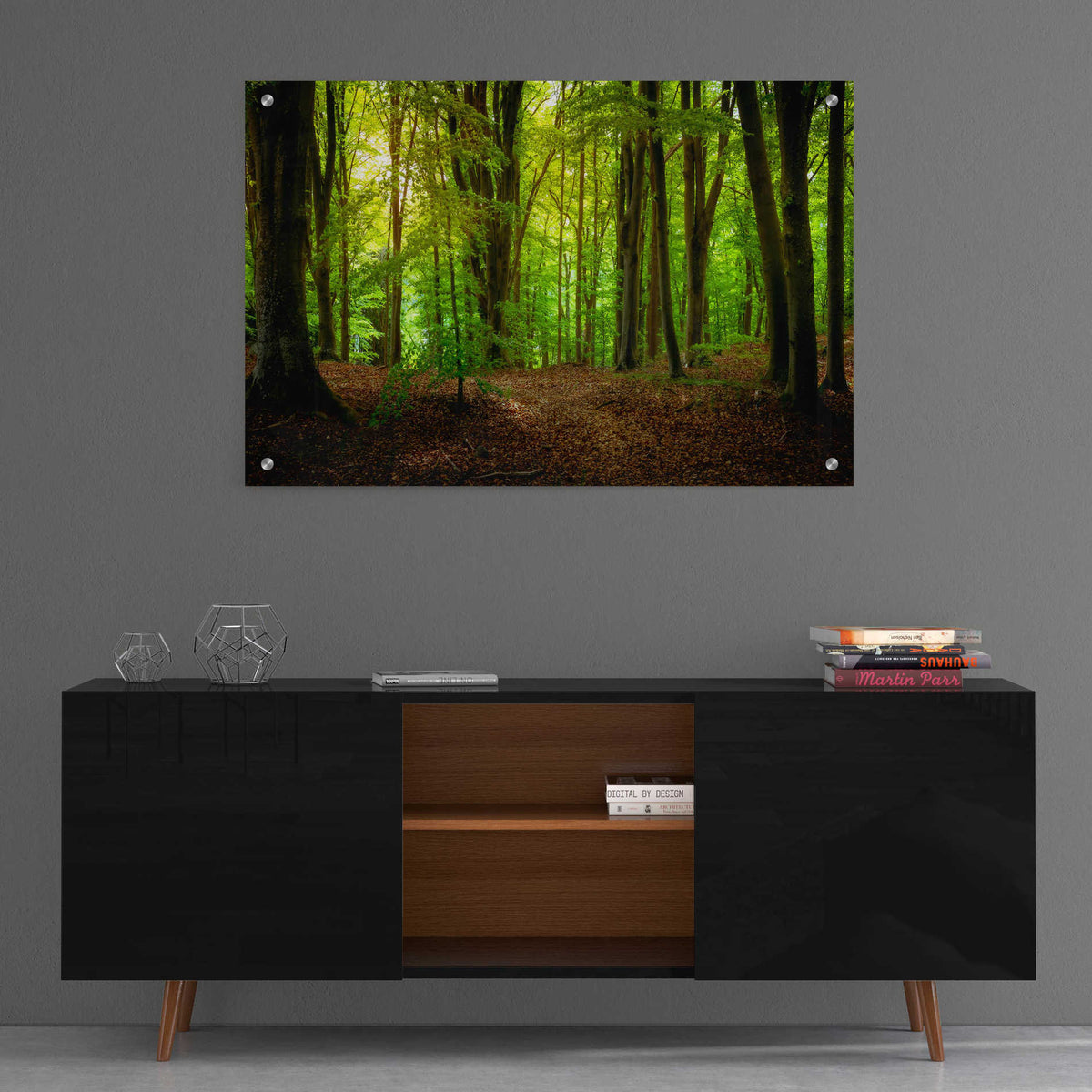 Epic Art 'Summer Forest' by Nicklas Gustafsson Acrylic Glass Wall Art,36x24