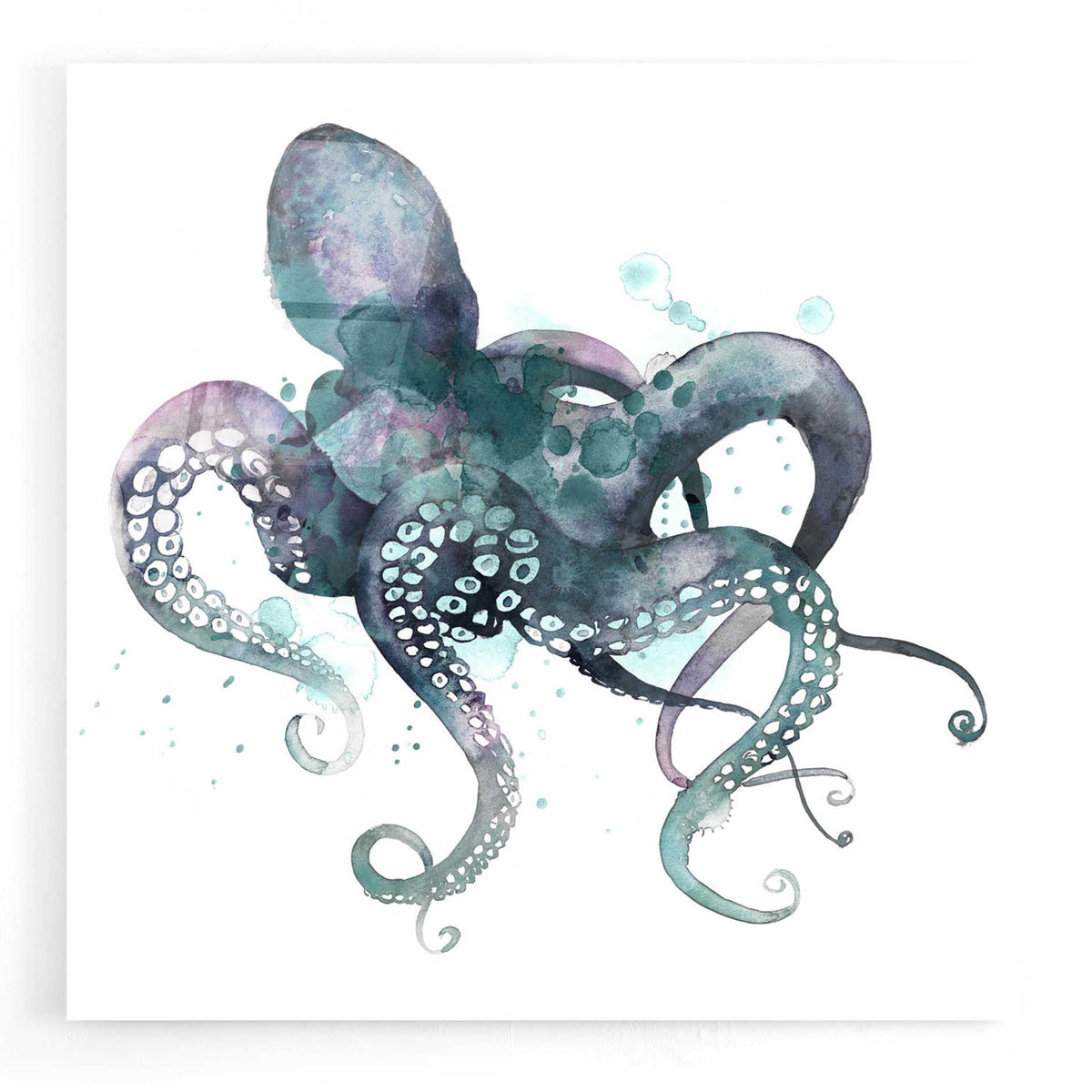 Epic Art 'Tentacles I' by Grace Popp, Acrylic Wall Glass