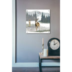 Epic Art 'Lodge Landscape II' by Grace Popp, Acrylic Wall Glass,24x24