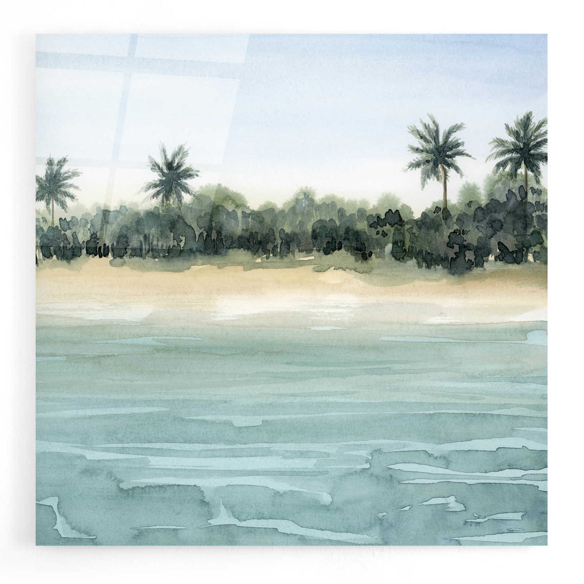 Epic Art 'Paradis II' by Grace Popp, Acrylic Wall Glass