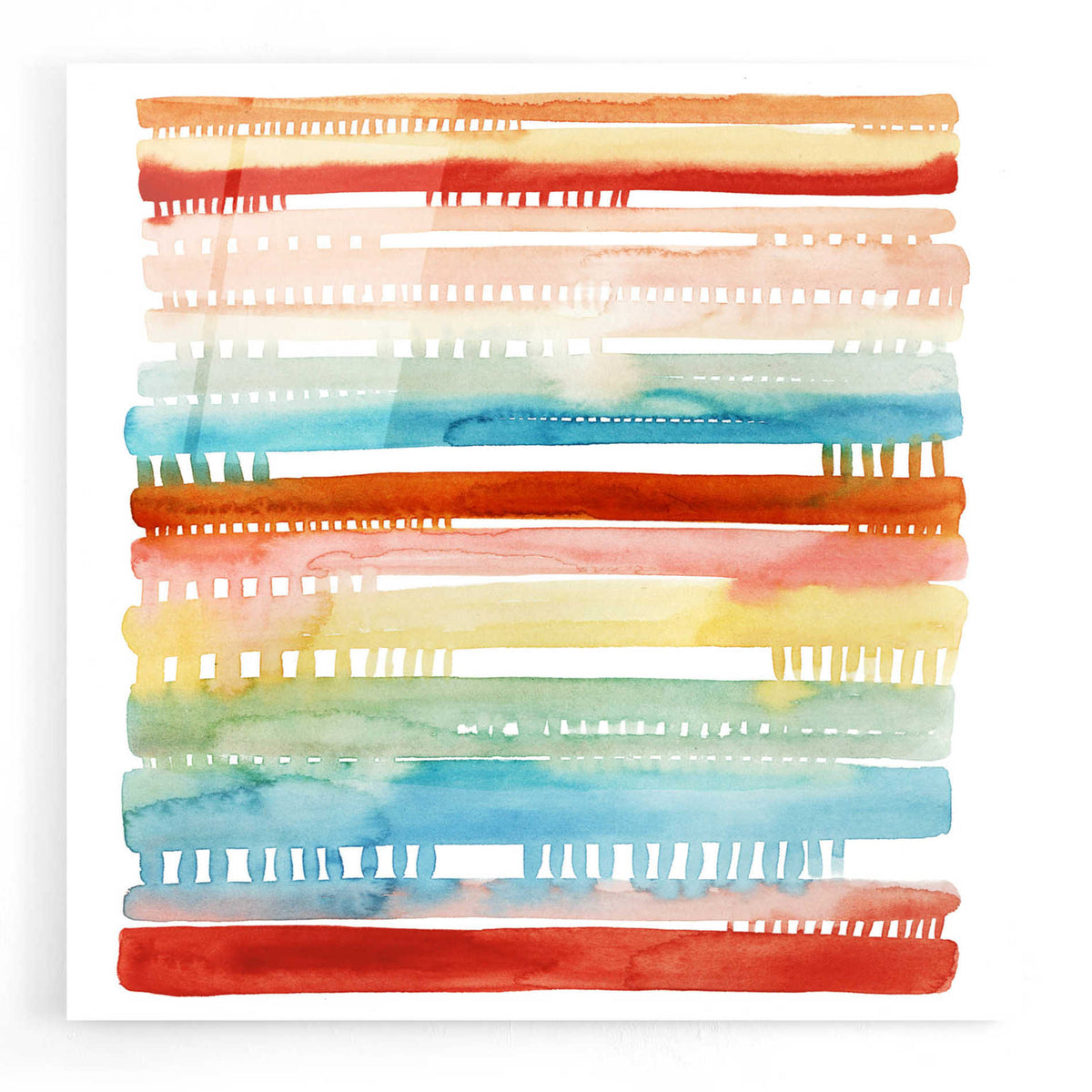 Epic Art 'Connected Lines II' by Grace Popp, Acrylic Wall Glass