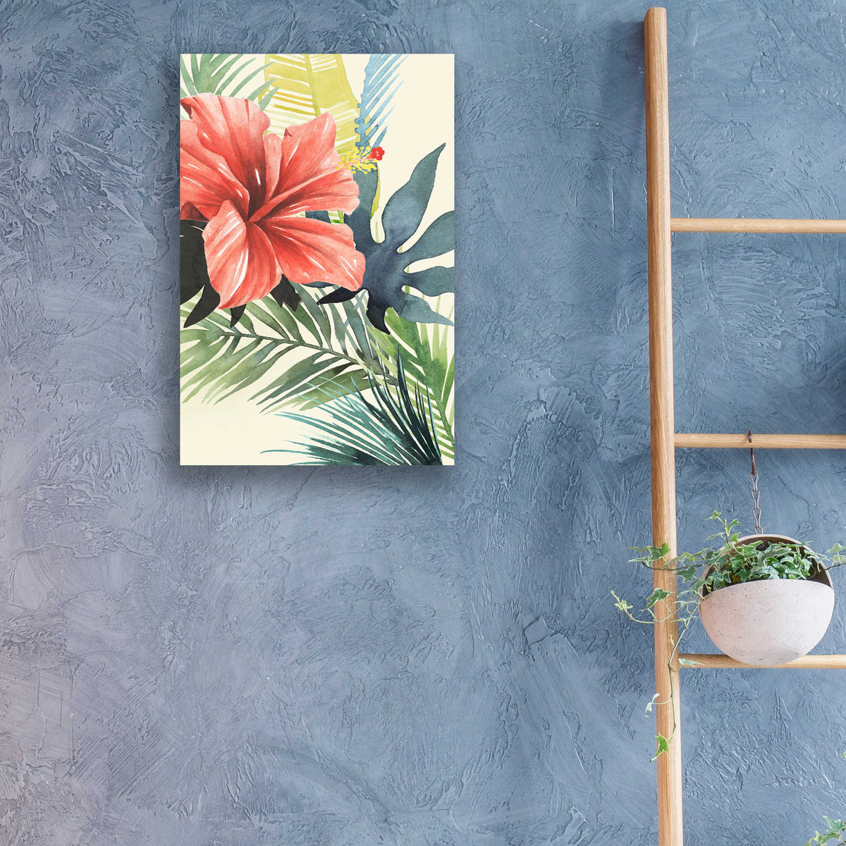 Epic Art 'Tropical Punch II' by Grace Popp, Acrylic Wall Glass,16x24