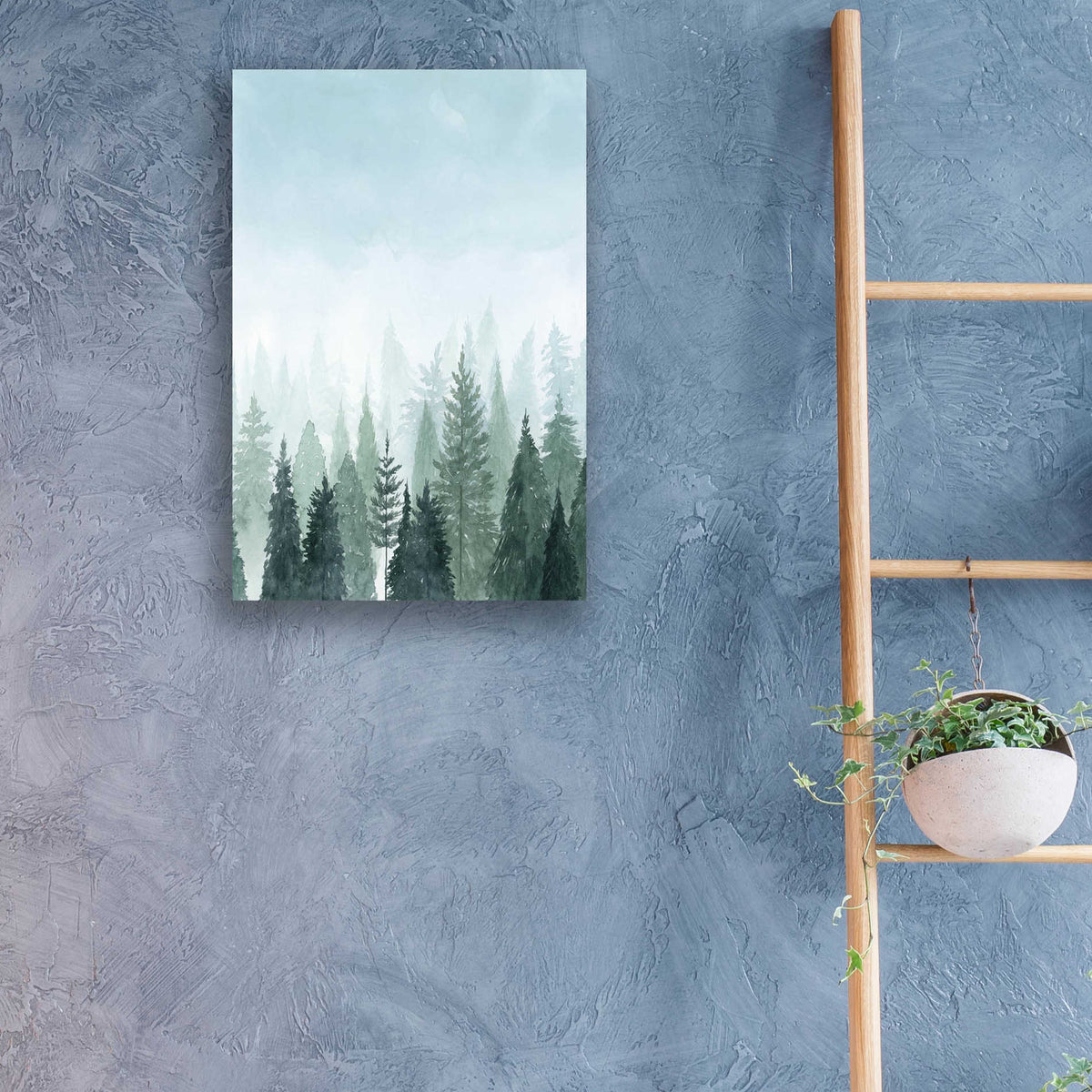 Epic Art 'Into the Trees II' by Grace Popp, Acrylic Wall Glass,16x24