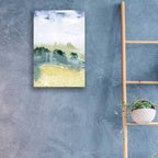 Epic Art 'Mountain Vale I' by Grace Popp, Acrylic Wall Glass,16x24