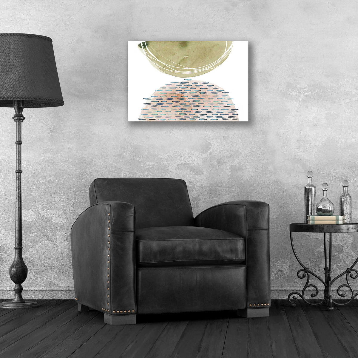 Epic Art 'Up and Over I' by Grace Popp, Acrylic Wall Glass,24x16
