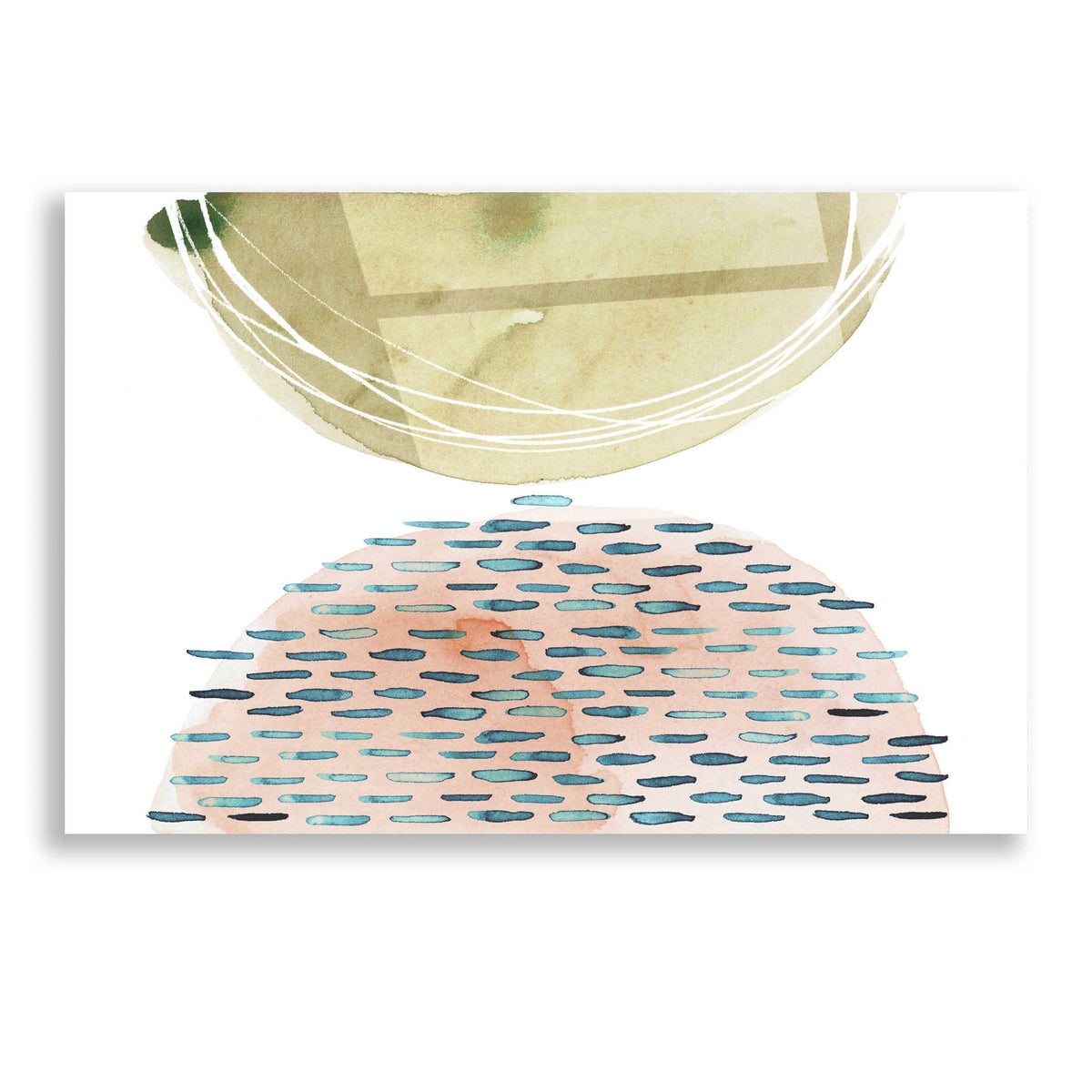 Epic Art 'Up and Over I' by Grace Popp, Acrylic Wall Glass