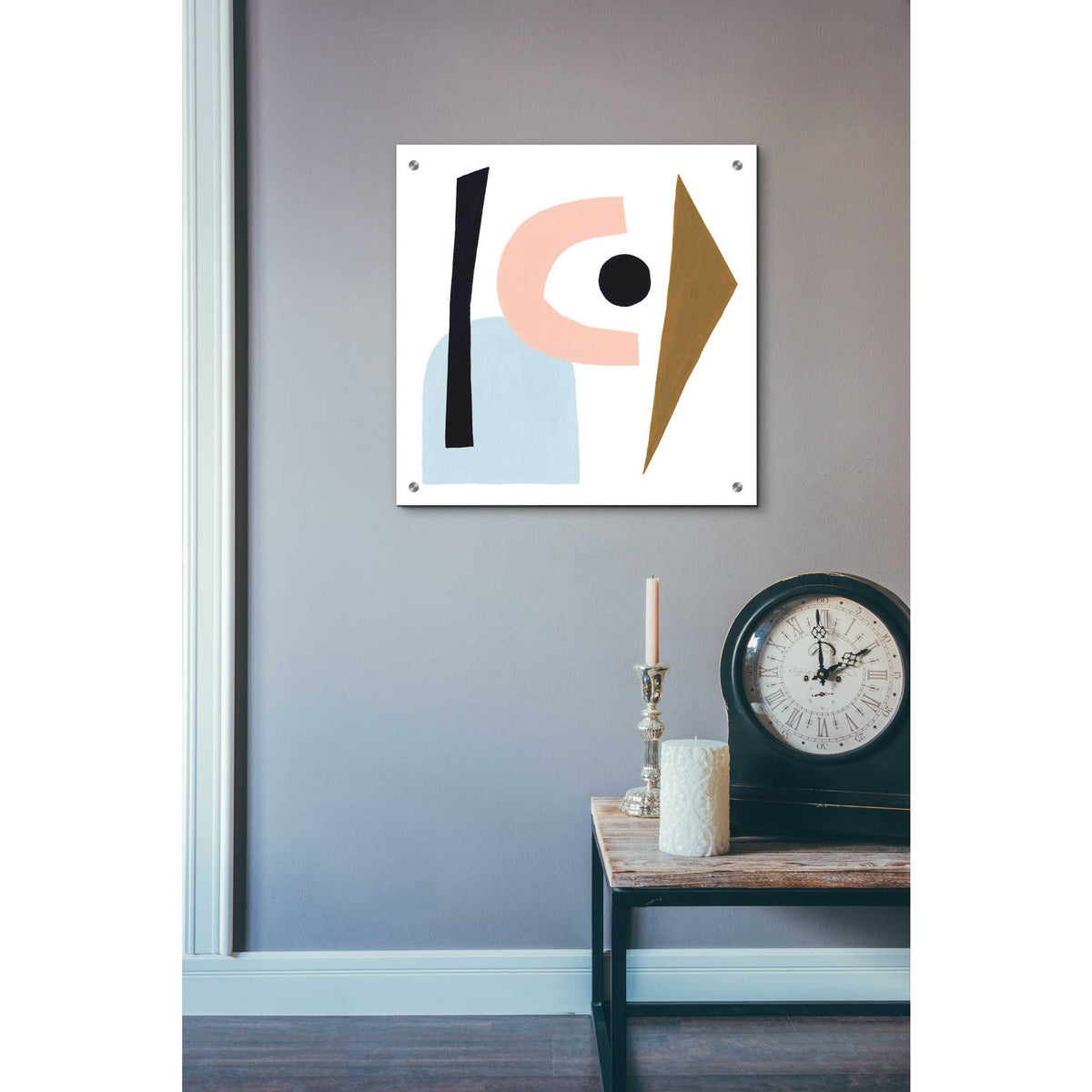 Epic Art 'Informal Formation II' by Grace Popp, Acrylic Wall Glass,24x24