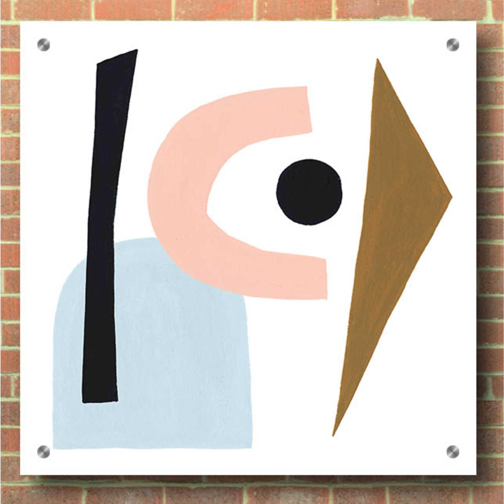 Epic Art 'Informal Formation II' by Grace Popp, Acrylic Wall Glass,36x36