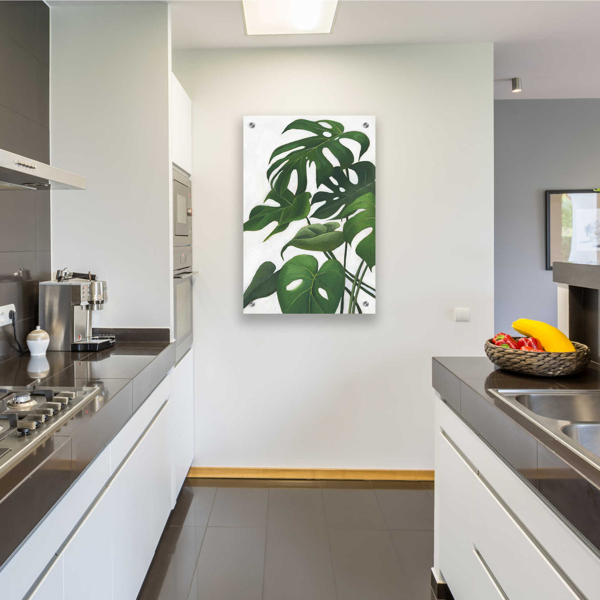 Epic Art 'Pura Vida I' by Grace Popp, Acrylic Wall Glass,24x36