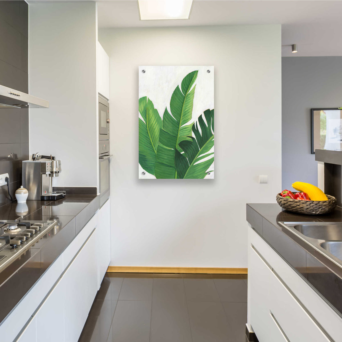 Epic Art 'Pura Vida II' by Grace Popp, Acrylic Wall Glass,24x36