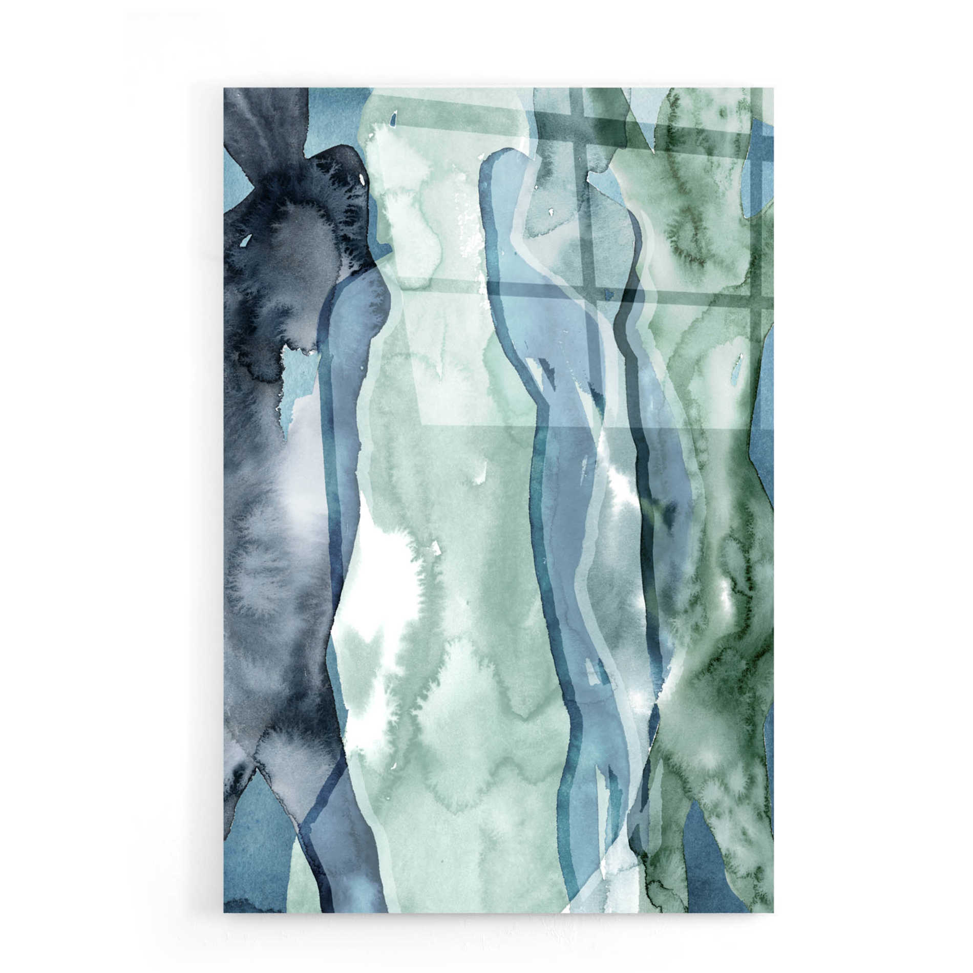 Epic Art 'Water Women I' by Grace Popp, Acrylic Wall Glass,16x24