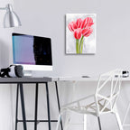 Epic Art 'Tulip Tangle II' by Grace Popp, Acrylic Wall Glass,12x16