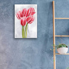 Epic Art 'Tulip Tangle II' by Grace Popp, Acrylic Wall Glass,16x24