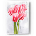 Epic Art 'Tulip Tangle II' by Grace Popp, Acrylic Wall Glass