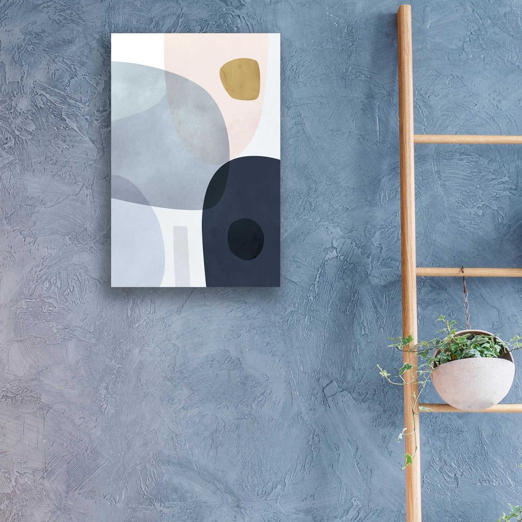 Epic Art 'Gold Monde II' by Grace Popp, Acrylic Wall Glass,16x24