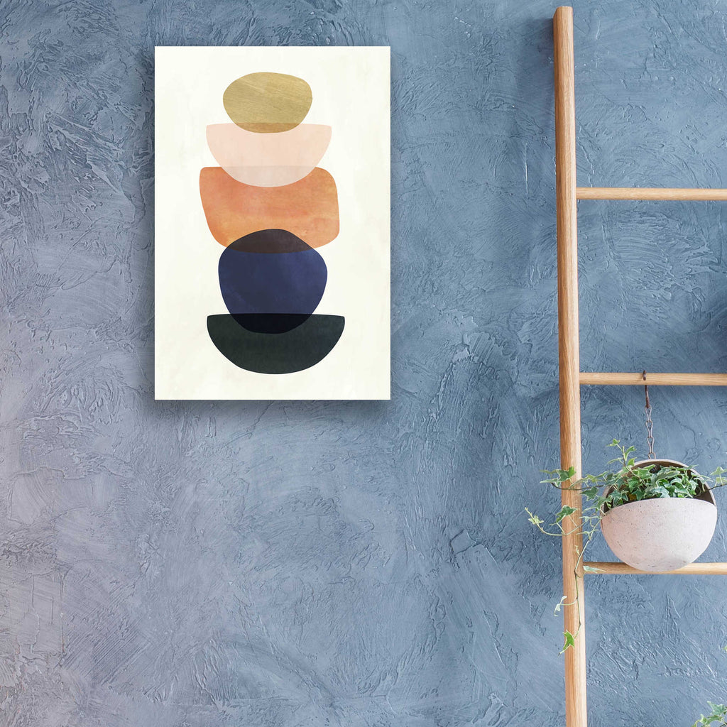 Epic Art 'Mod Pods II' by Grace Popp, Acrylic Wall Glass,16x24