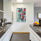 Epic Art 'Lyrical Array II' by Grace Popp, Acrylic Wall Glass,24x36