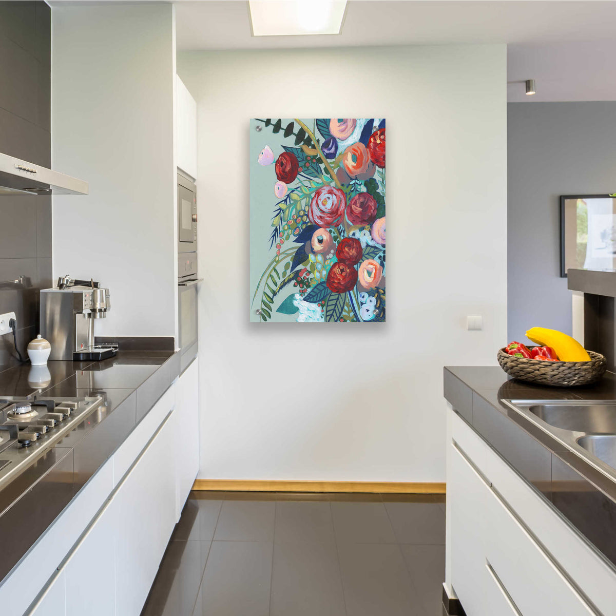 Epic Art 'Lyrical Array II' by Grace Popp, Acrylic Wall Glass,24x36