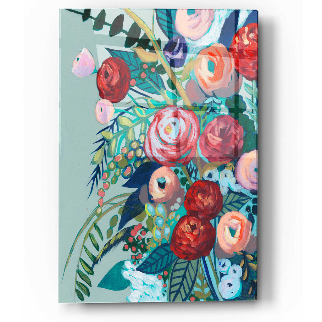Epic Art 'Lyrical Array II' by Grace Popp, Acrylic Wall Glass